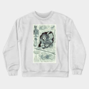 Moon-Eyed People Study Crewneck Sweatshirt